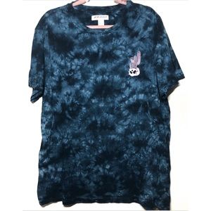 H&M Coachella Tie Die Oversized Cactus T-shirt